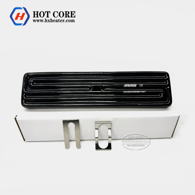 Infrared ceramic heating tile