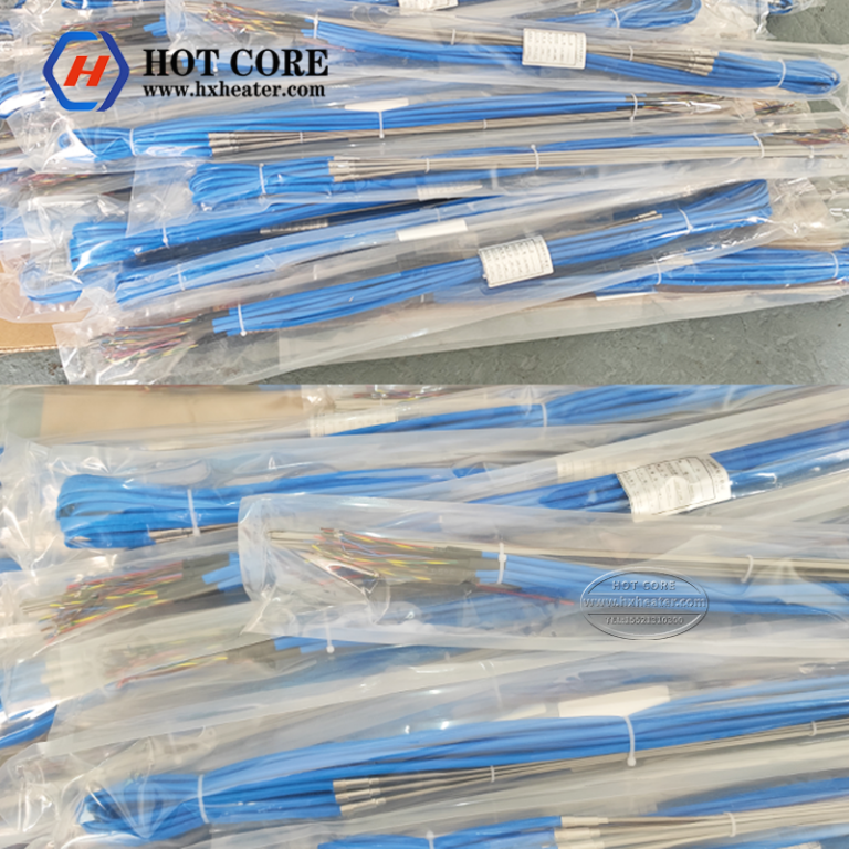 Injection mold coil heater