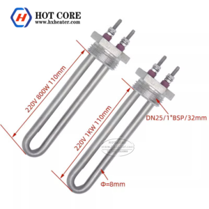 Flange water-tube boiler heater