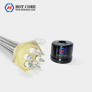 Immersion tubular heating element