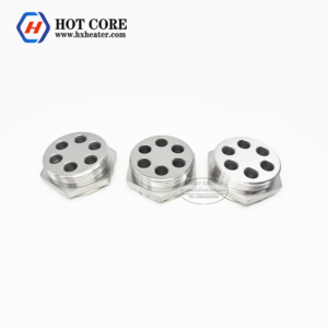 Stainless steel flange component