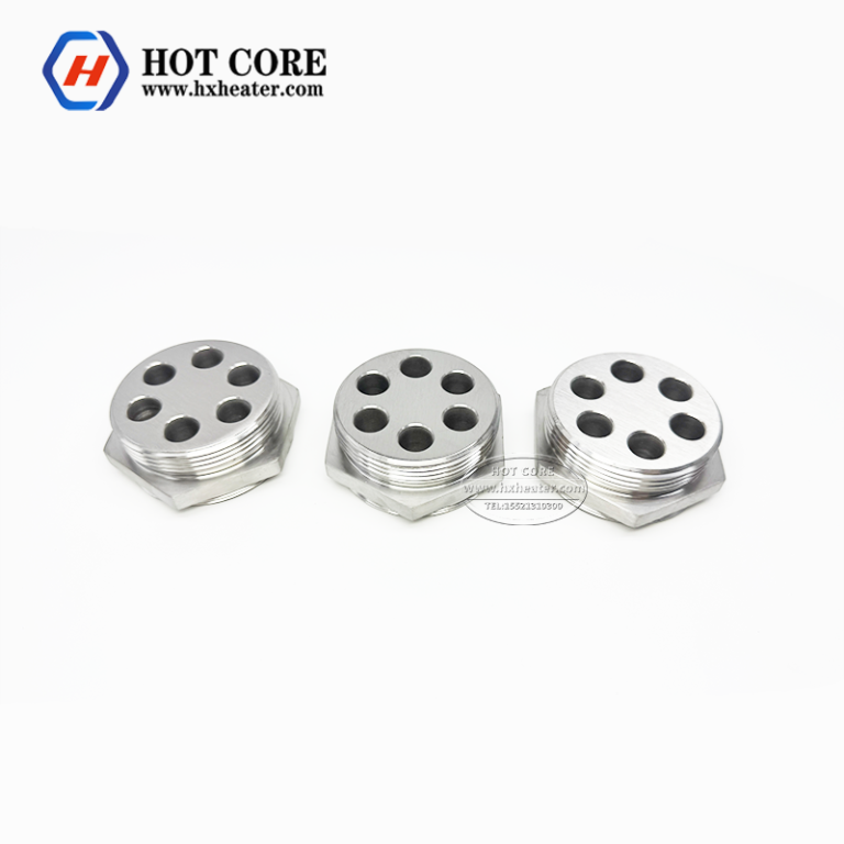 Stainless steel flange component